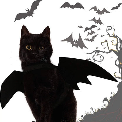 Spooky Black Bat Wings